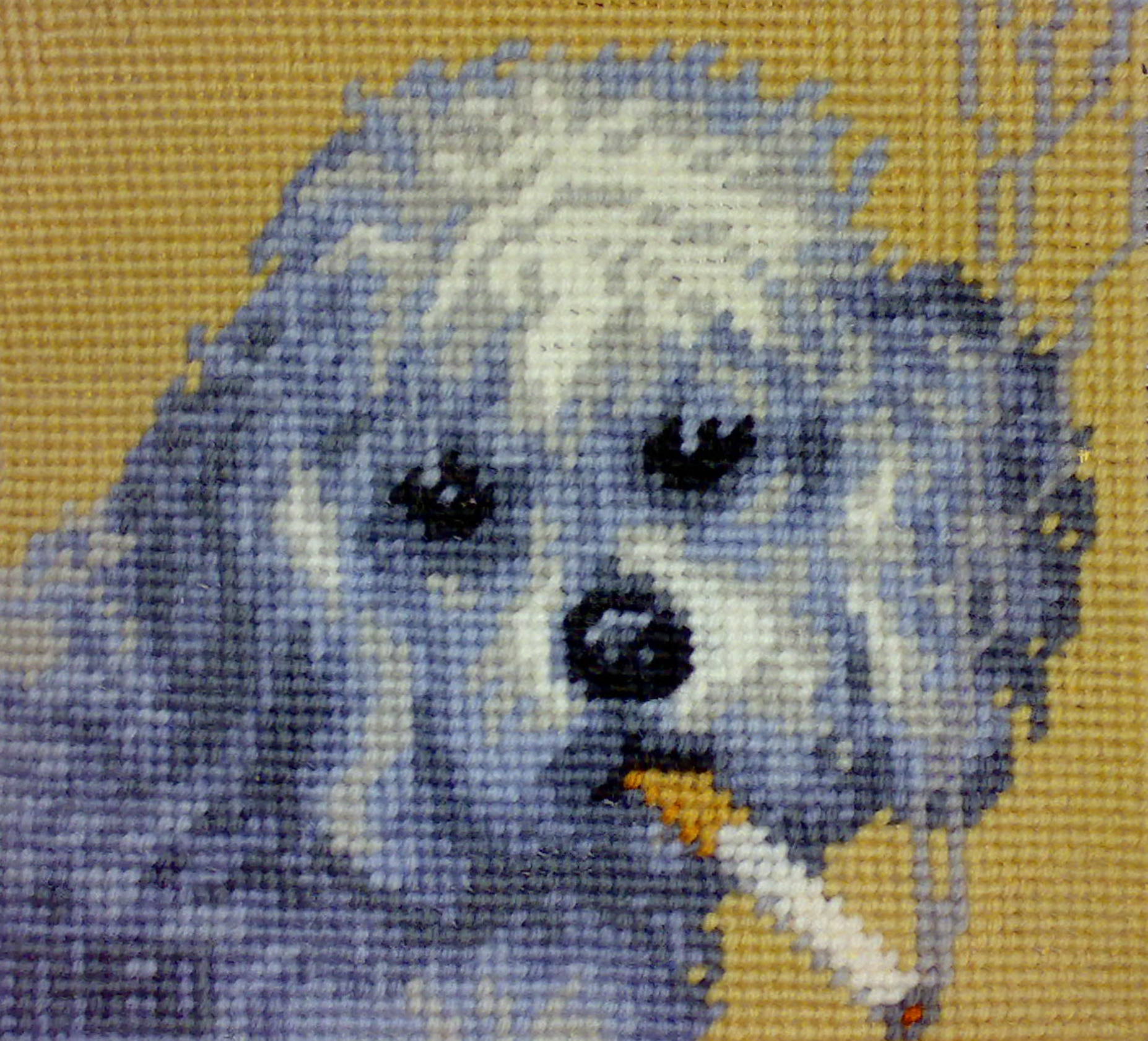 'Poodle' from the series 'Smoking Dogs'